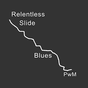 RELENTLESS SLIDE BLUES ALBUM COVER